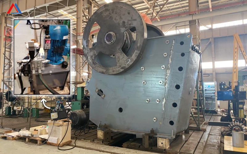 砂石骨料生產(chǎn)線安全升級：北京美礦顎破液壓站，提供全維度安全守護(hù)